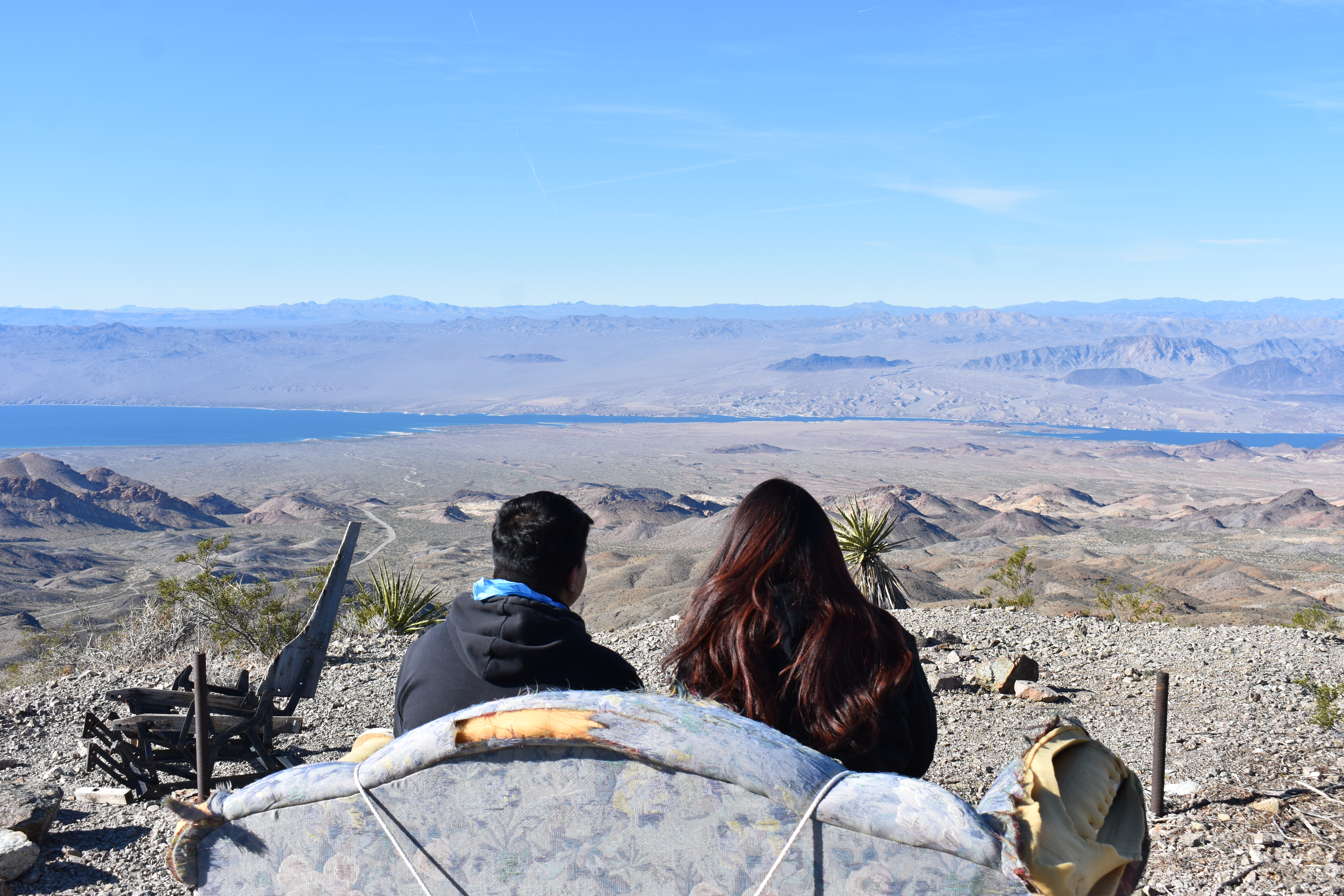 Enjoying life on top of Black Mountain